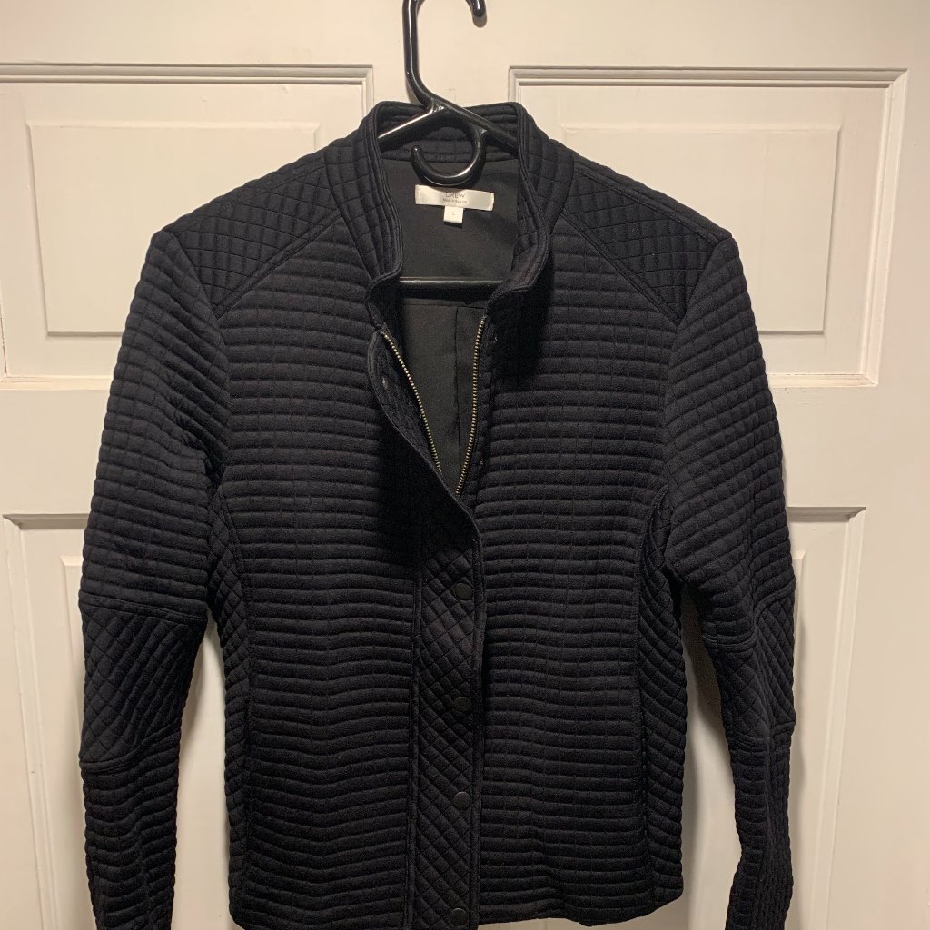 Drew~ Quilted Black Jacket